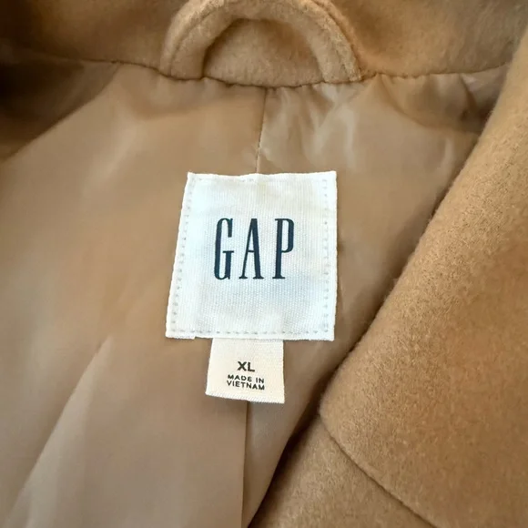 GAP Women's Classic Tan Trench Coat - Picture 3 of 4
